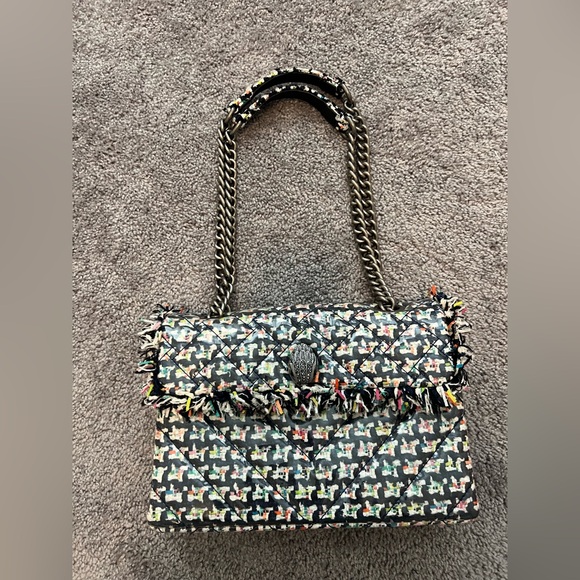 Kurt Geiger London Tweed Kensington Bag - Picture 3 of 17